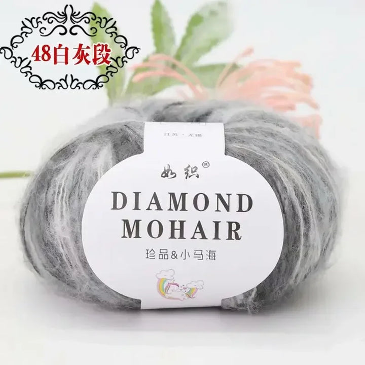 25g Mohair Wool Blended Yarn
