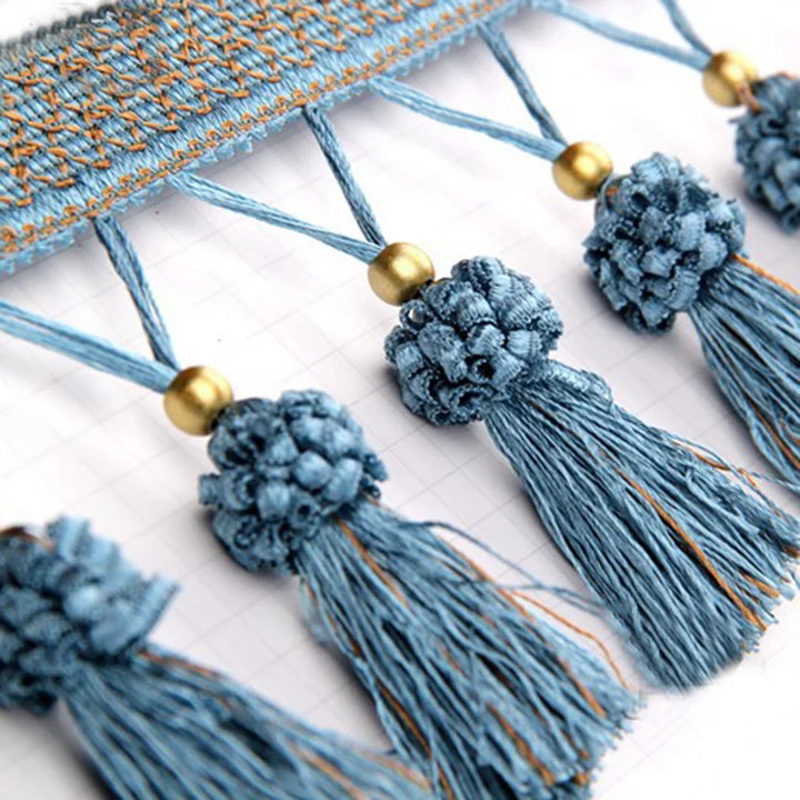 Ankors Beaded Tassel Fringe Trim