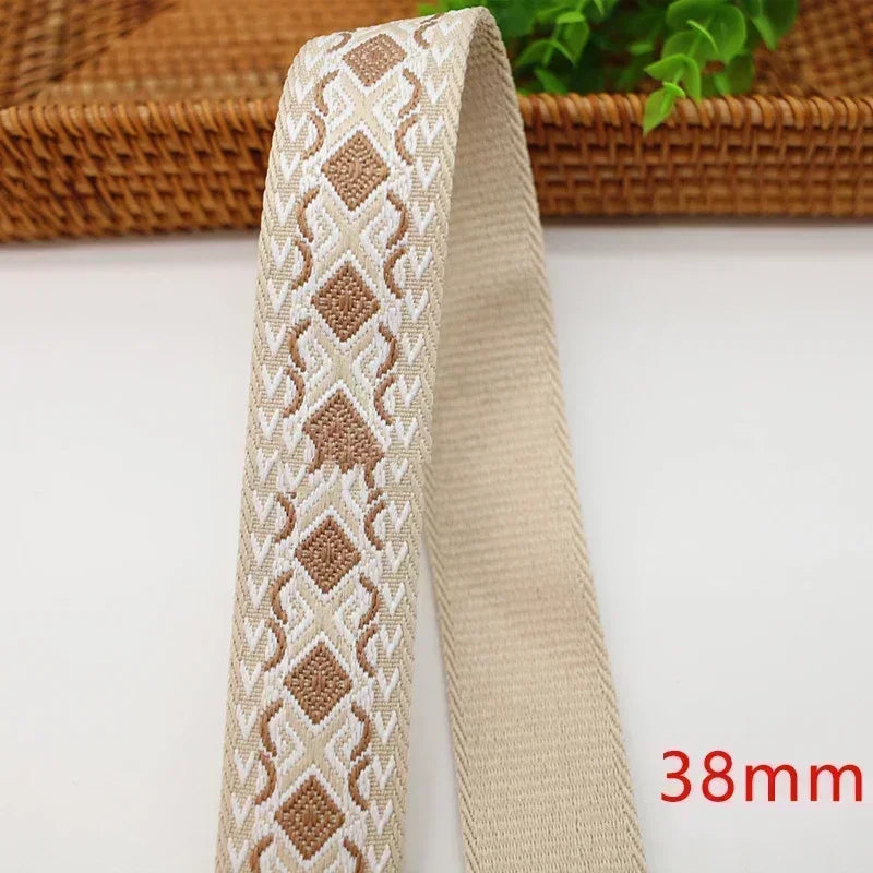 Jacquard Webbing Bag Strap Sewing Ribbon