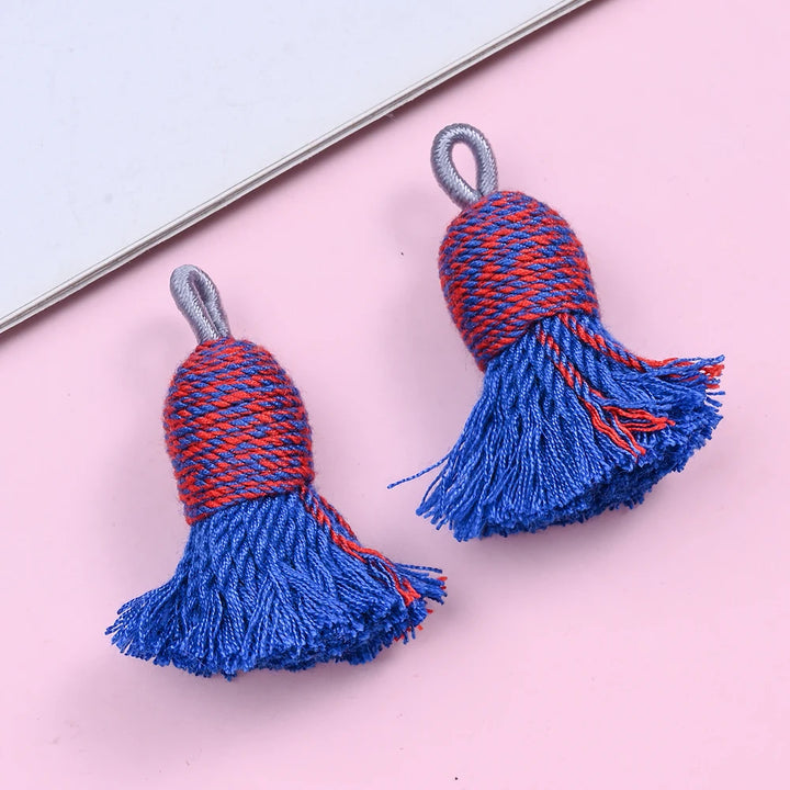 2 PC Nivelle Multicolor Tassel