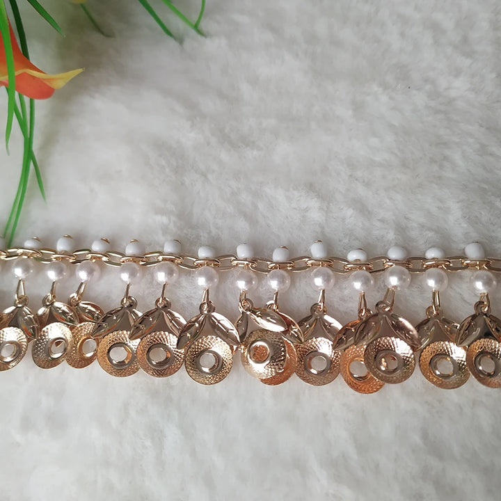 Ramses Metal Beaded Tassel Fringe Trim