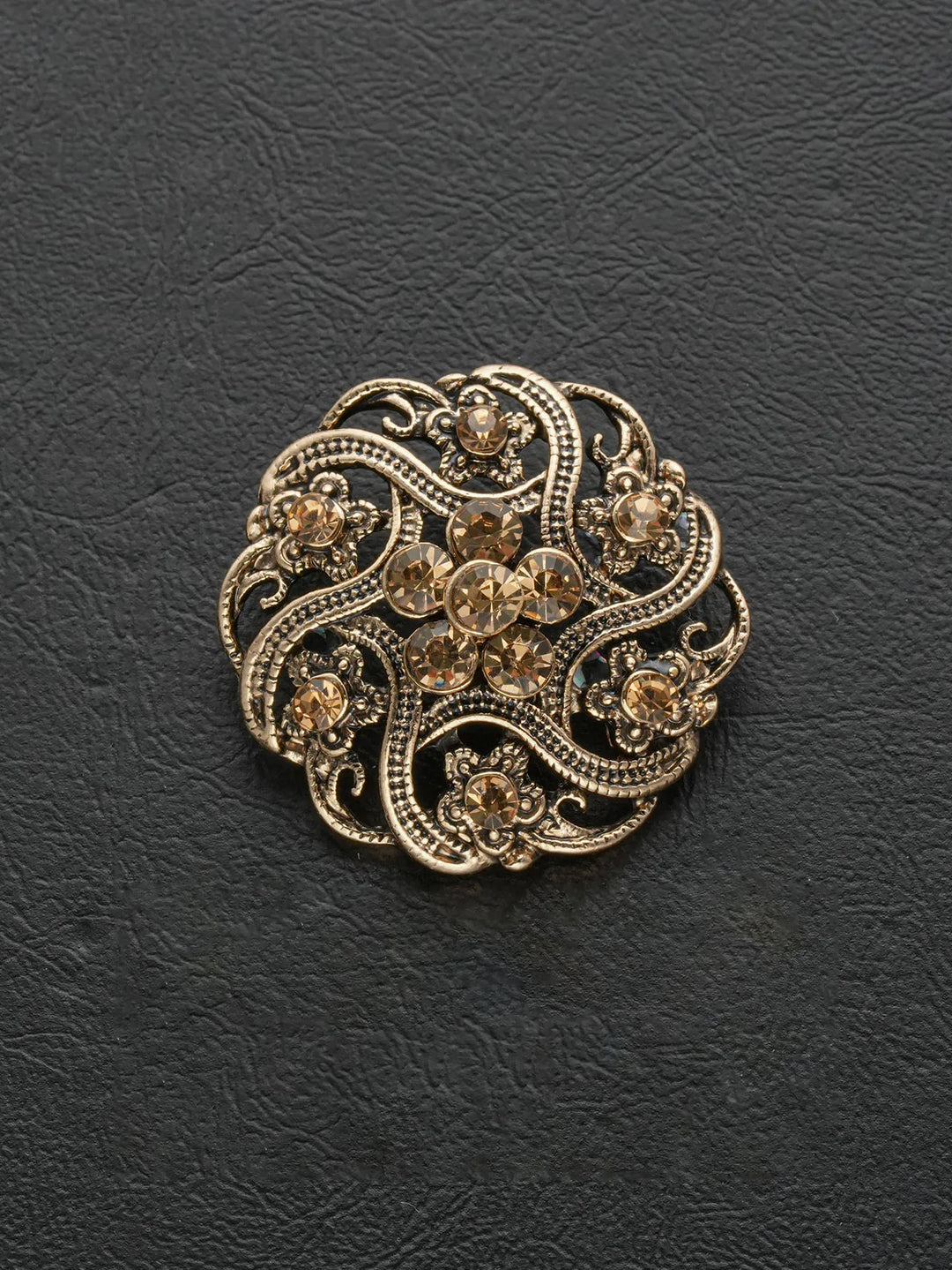 3 PC / Faos Rhinestone Buttons