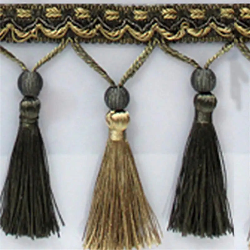 3 YARDS / Junsone Beaded Tassel Fringe Trim