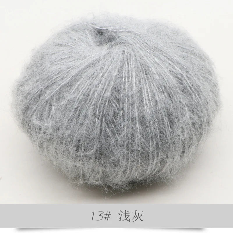 25g 1Pc Mohair Yarn for Hand Knitting