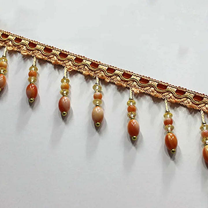 Estavia Beaded Tassel Fringe Trim