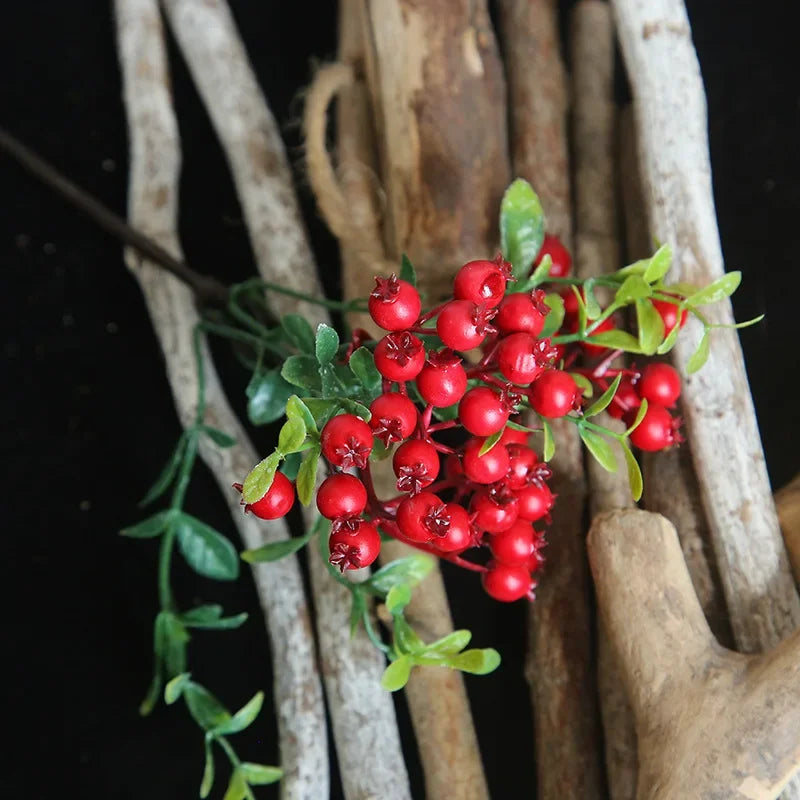 Inora Artificial Flower Bean Branch