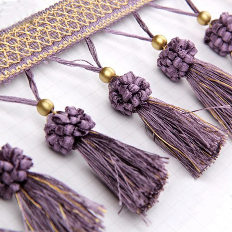 Ankors Beaded Tassel Fringe Trim