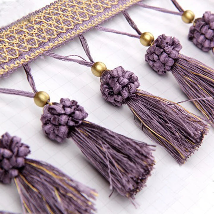 Ankors Beaded Tassel Fringe Trim