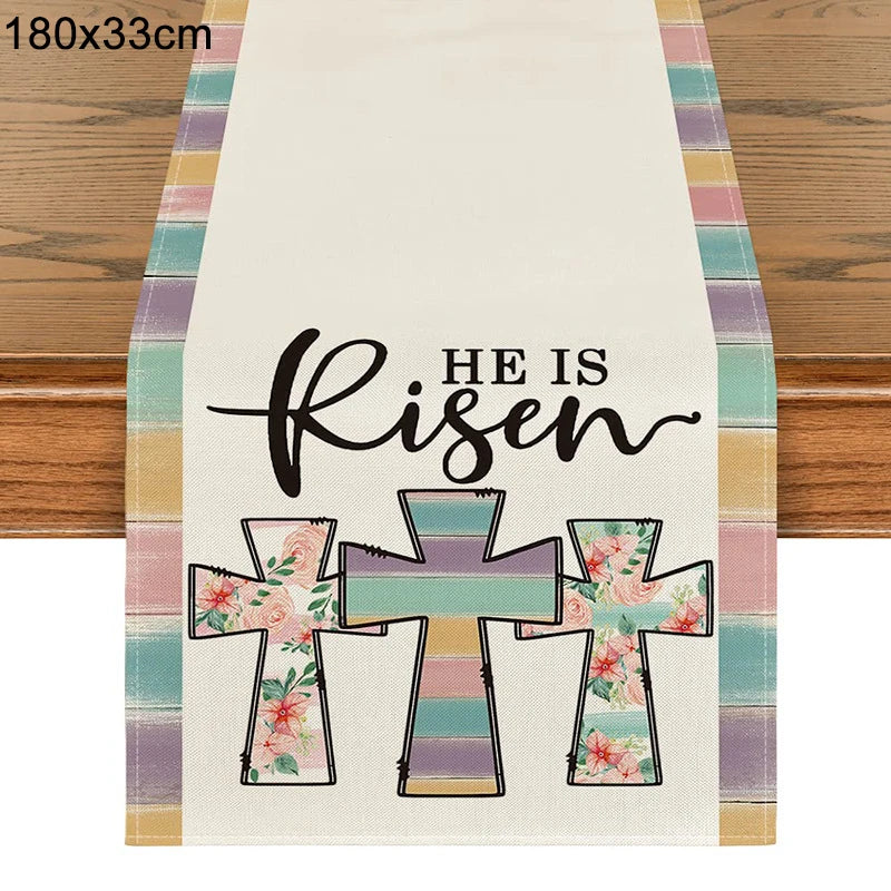 Easter Large Rabbit Table Runner