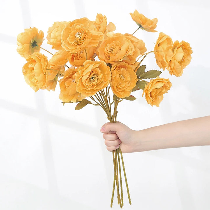 21" Artificial Peony Bouquet Bundle