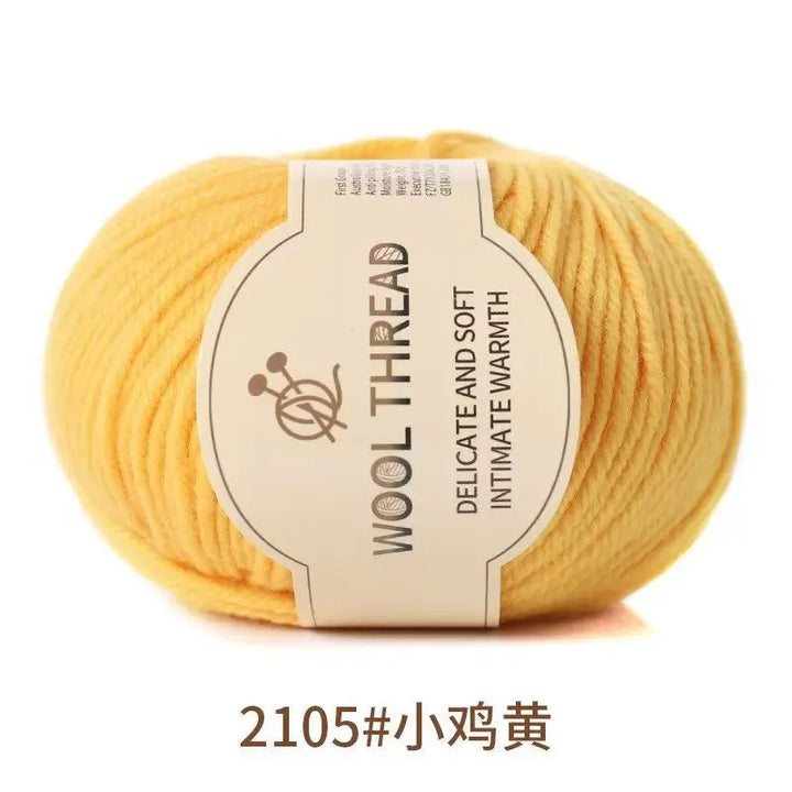 50g Medium Thick Crochet Yarn