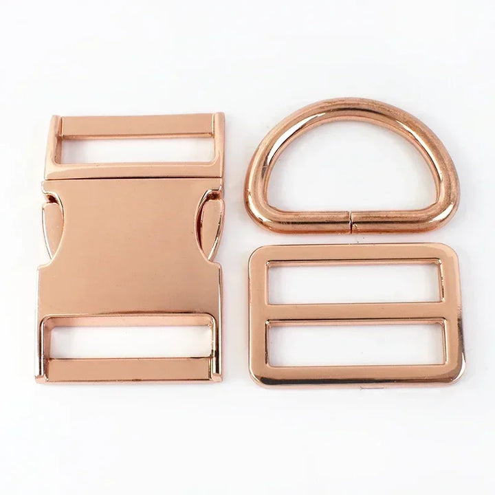 15-38mm Metal D Ring DIY Accessories Buckle Set