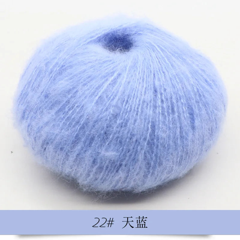 25g 1Pc Mohair Yarn for Hand Knitting