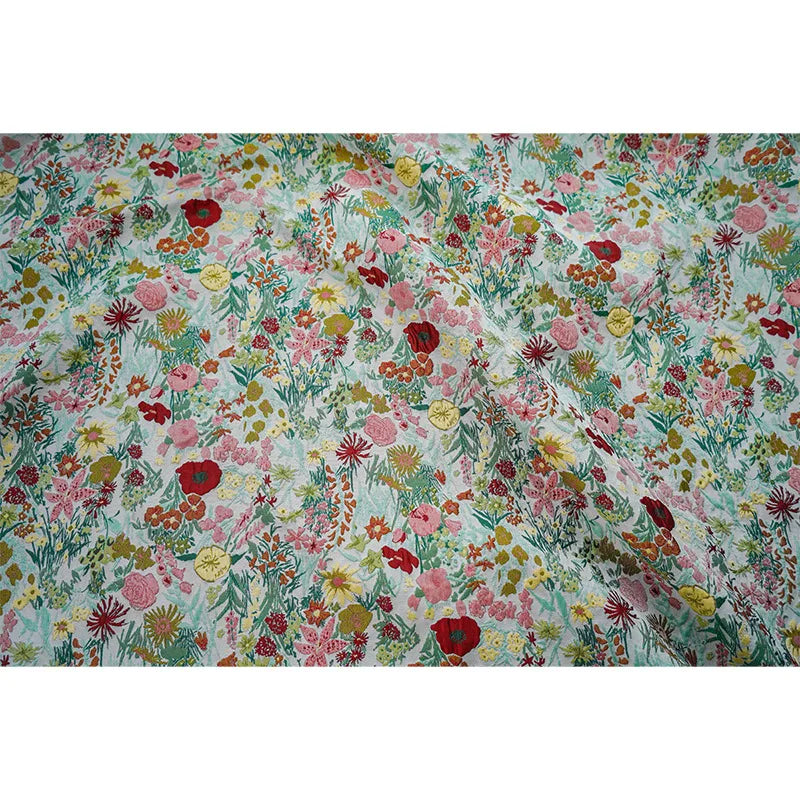 Alto Multicolor Floral Yarn Dyed Jacquard Fabric