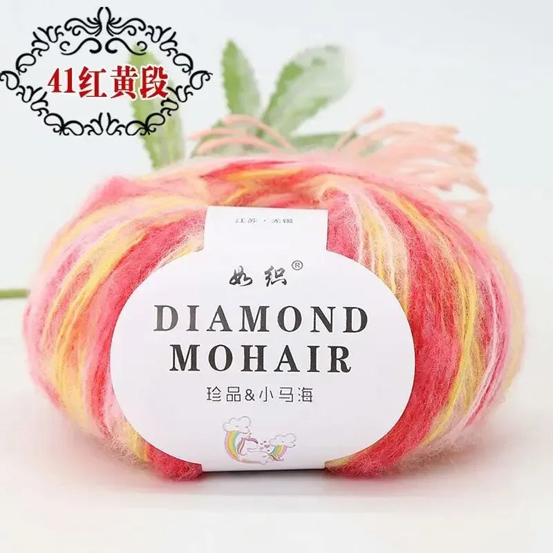 25g Mohair Wool Blended Yarn