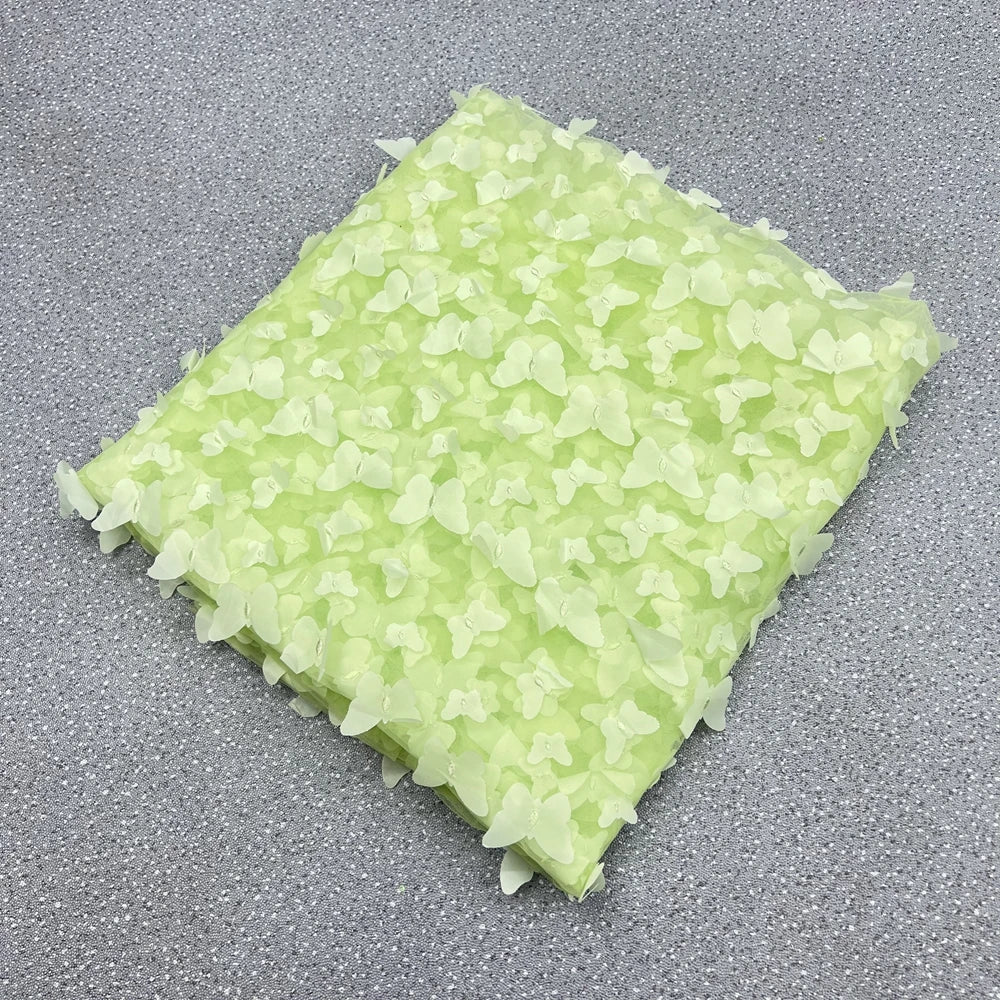 Eris Embroidered Tulle Lace Fabric