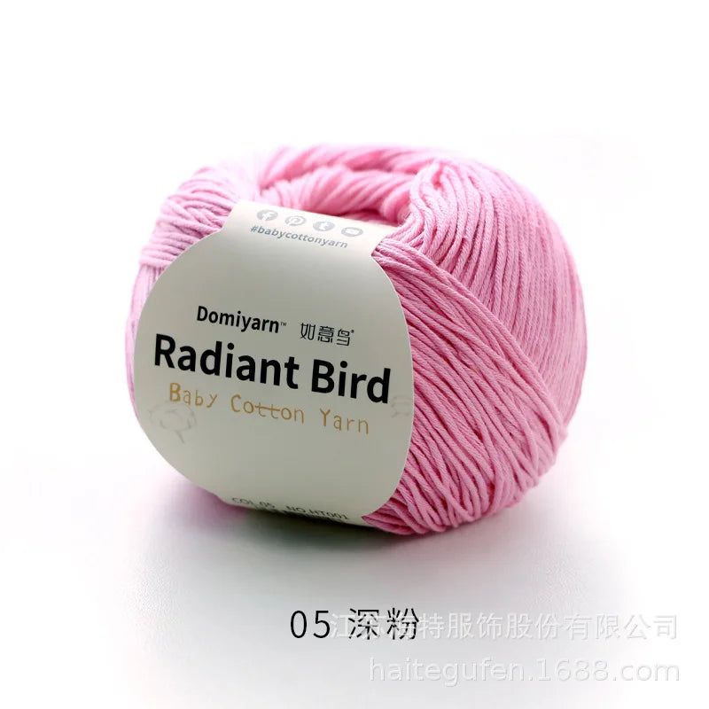 50g 100% Organic Pure Cotton Yarn