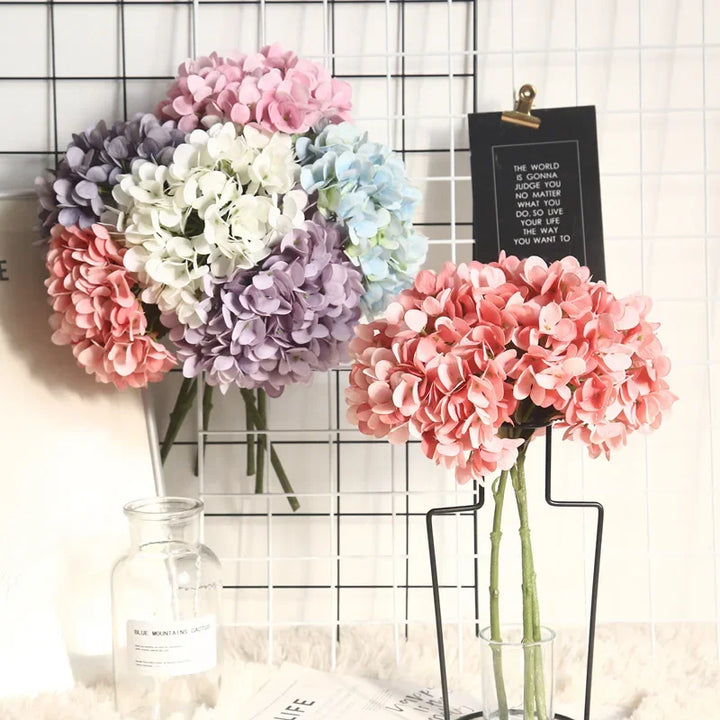 Riva 13 inch Macaron Artificial Hydrangea