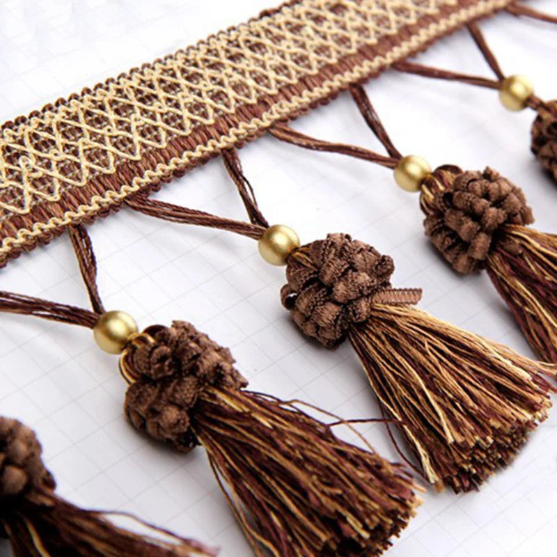 Ankors Beaded Tassel Fringe Trim