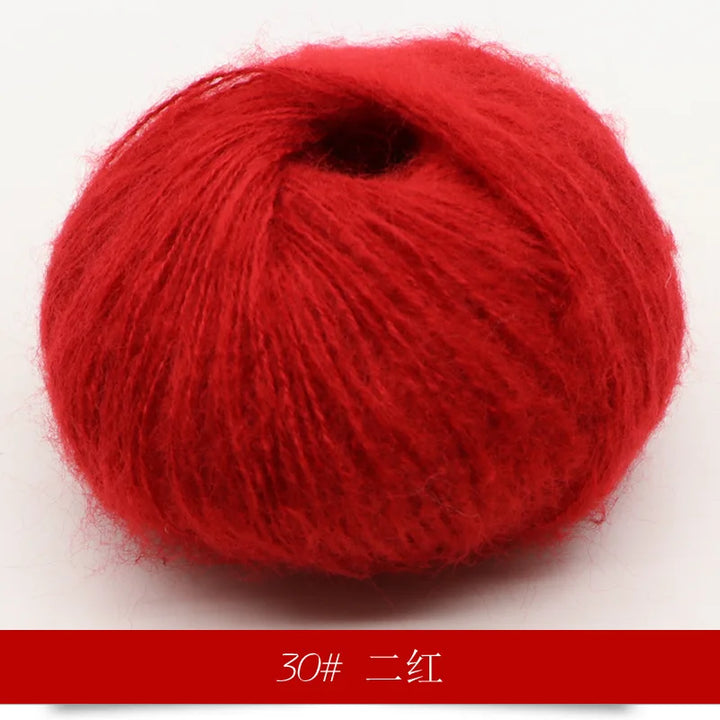 25g 1Pc Mohair Yarn for Hand Knitting