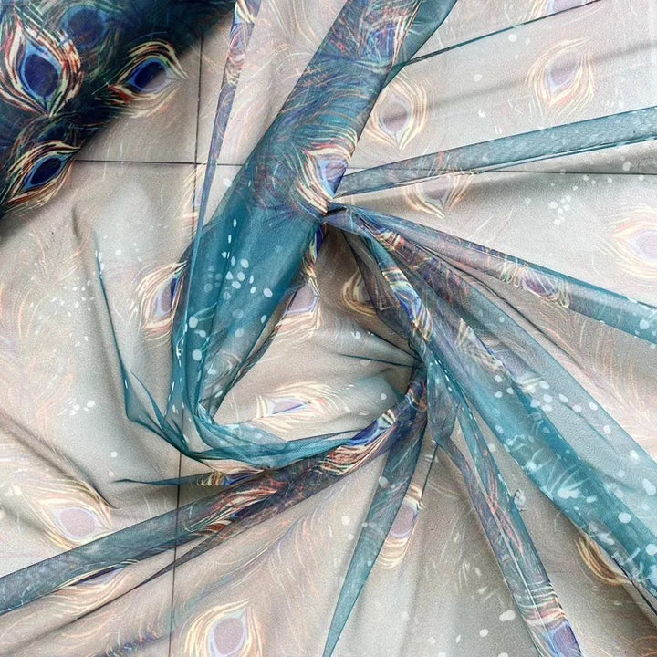 Iria Embroidered Tulle Lace Fabric