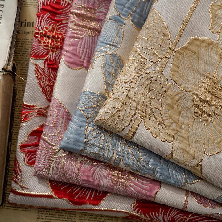 Esoia Floral Woven Jacquard Fabric