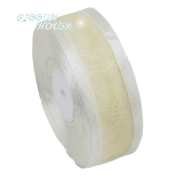 10 Yards / White Soft Organza Decoration Ribbon