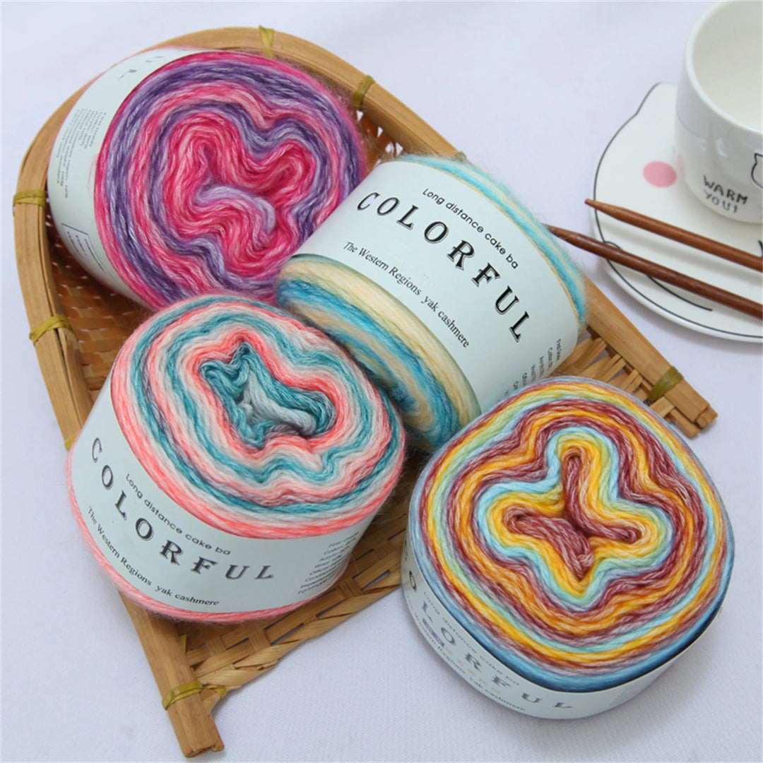 100g Tricot Angora Cake Yarn