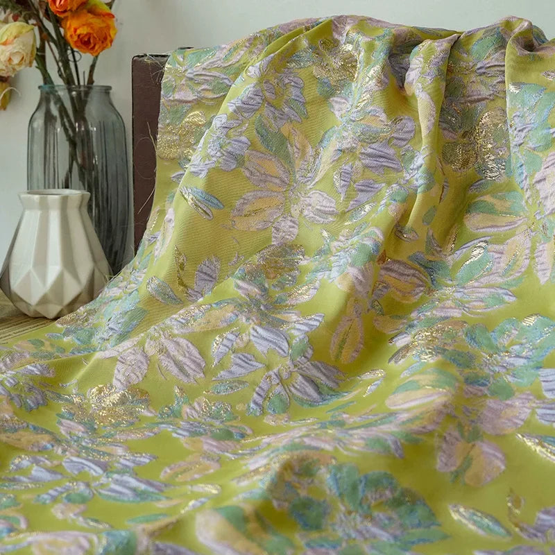 Volimon Flower Yarn Dyed Jacquard Fabric