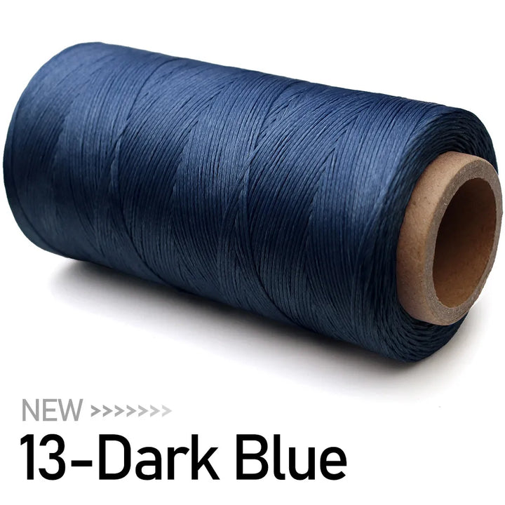 22 Colors / Flat Polyester Waxed Thread for Leather