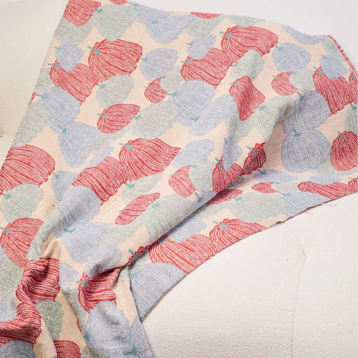 Kosji Pumpkin Woven Jacquard Fabric