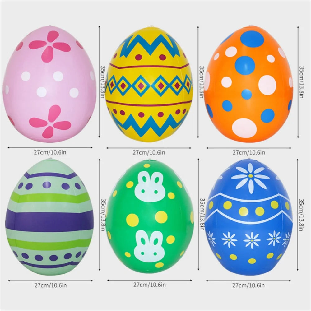 Inflatable Large Easter Decoration Egg Party Supplies