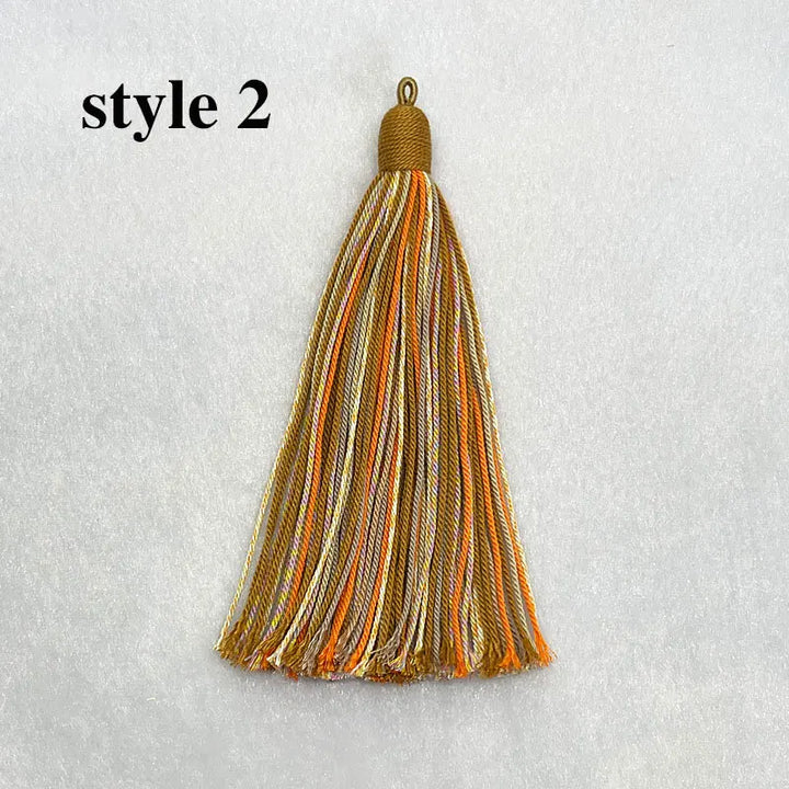 Sorelle 15cm Hand Twisted Cotton Thread Key Tassels