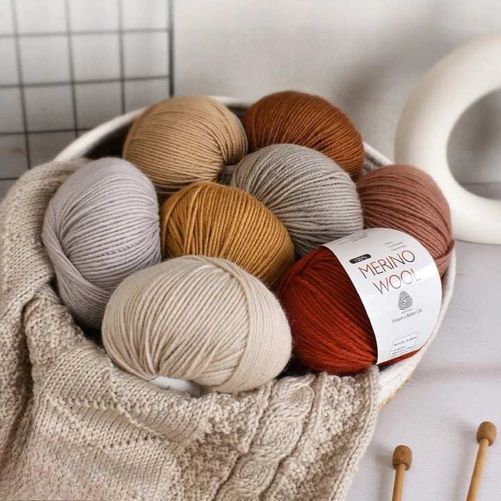 100% Pure Merino Wool Yarn