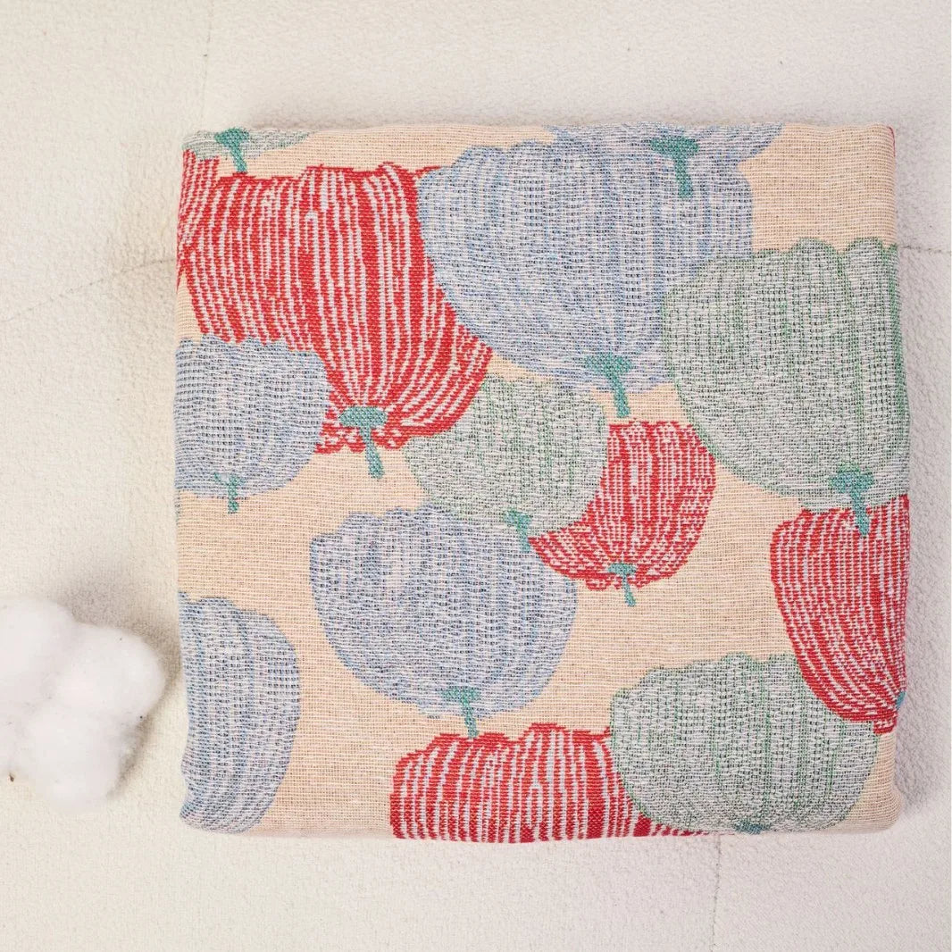 Kosji Pumpkin Woven Jacquard Fabric