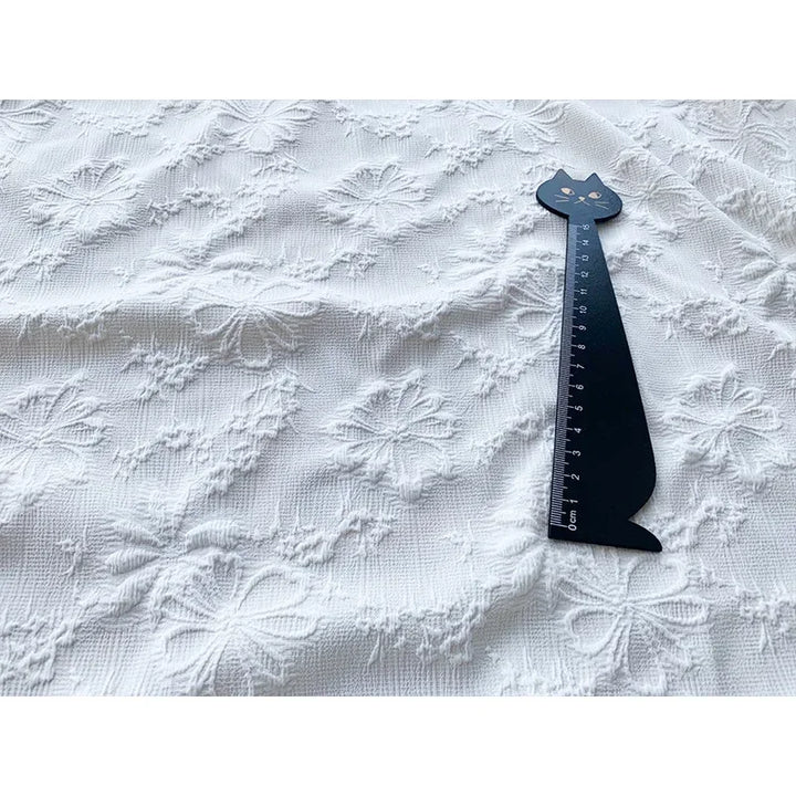 Josy Elastic 3D Flower Jacquard Fabric