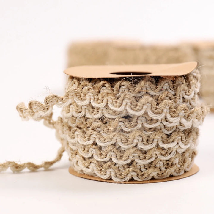 2 Yards / Natural Jute Rope Ribbon