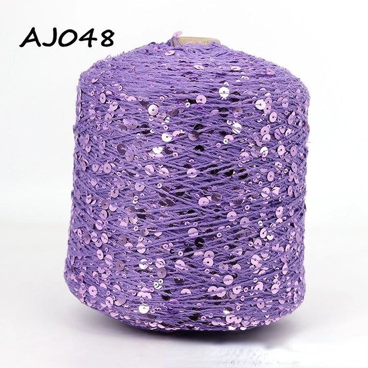 50g Metallic Sequin Yarn Sparkle Glitter