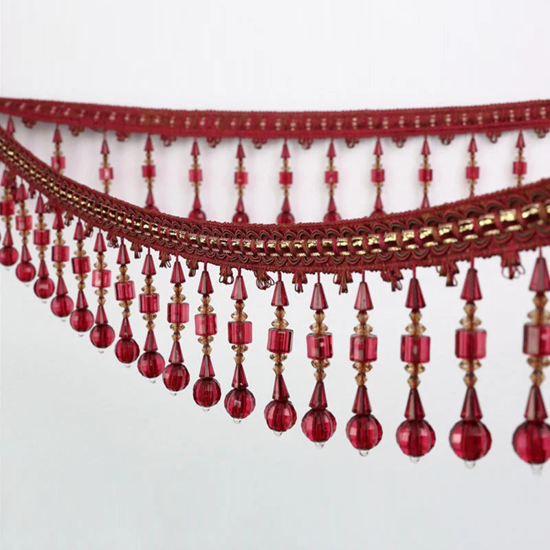 Clarinet Beaded Tassel Fringe Trim