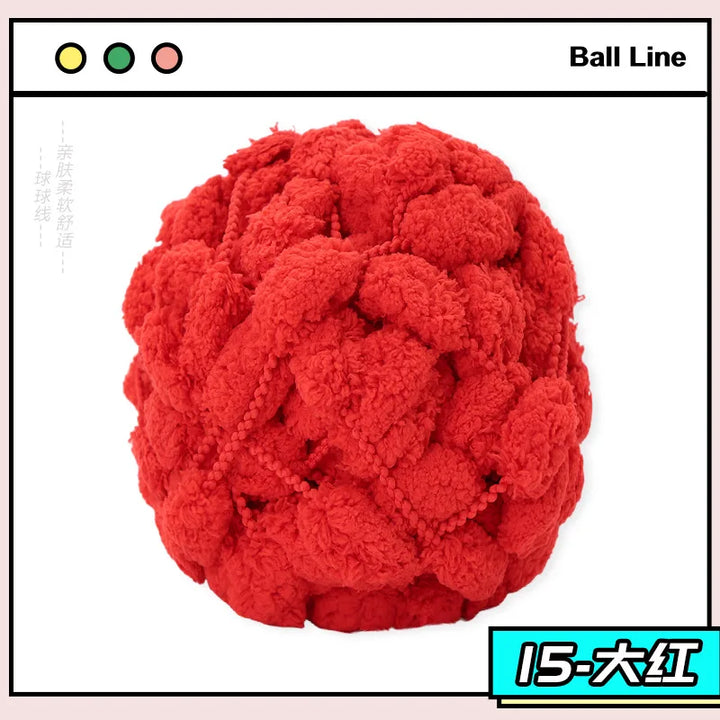 100g Colorful Thick Ball Yarn