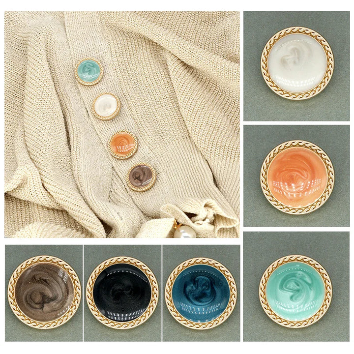 6 PC / Jada Shell Pearl Buttons