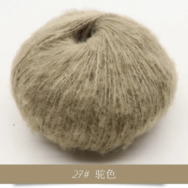 25g 1Pc Mohair Yarn for Hand Knitting