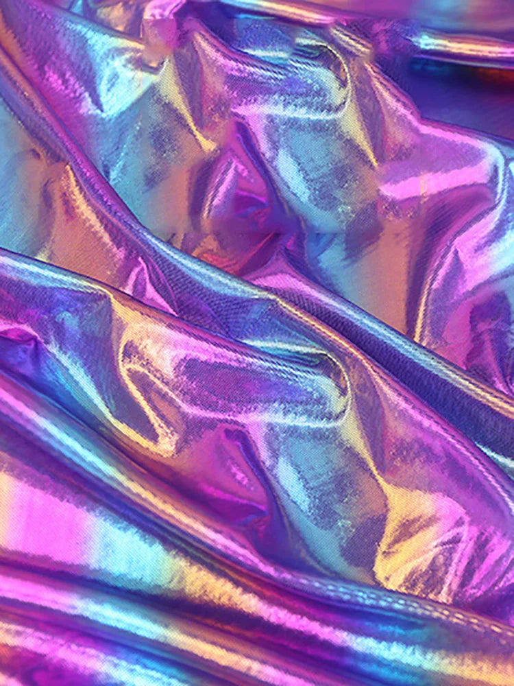 Gradient Stretch 10 Color / Thiago Gradient Metallic Stretch Fabric – Classic Modern Fabrics