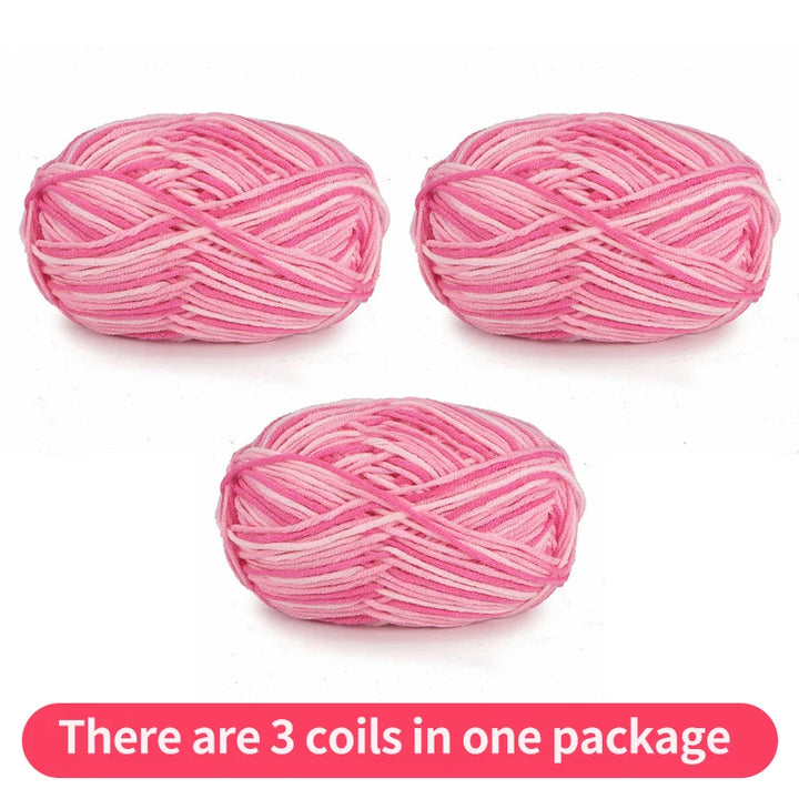 150g Segmented Dyed Gradient Colorful Yarn