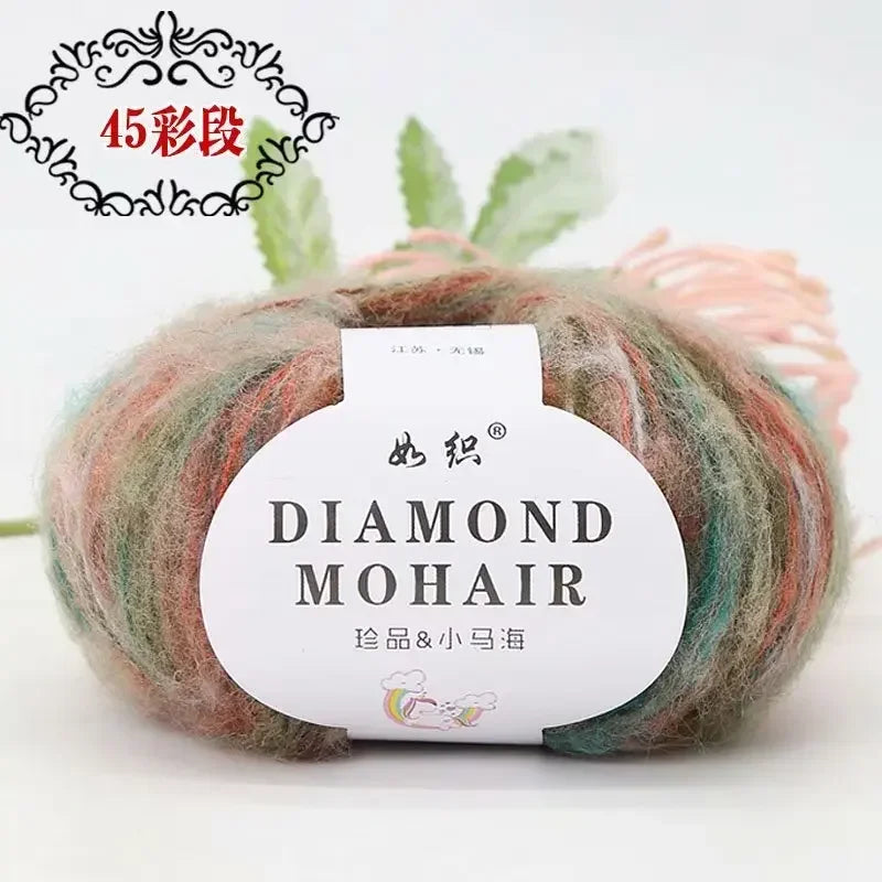 25g Mohair Wool Blended Yarn