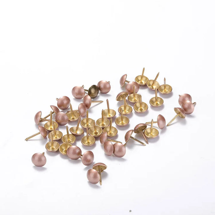 100pcs Colorful Round Upholstery Nails