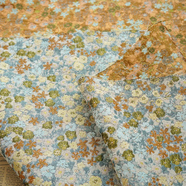 Matka Floral Woven Jacquard Fabric