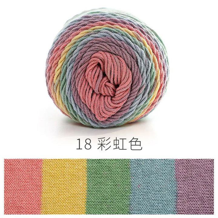 100g Rainbow Yarn