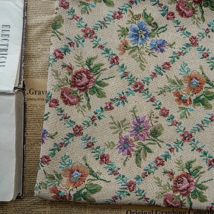 Anhill Lattice Jacquard Fabric