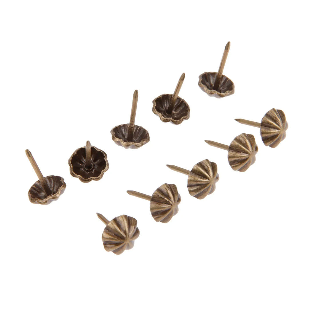 100pc 11*17mm Antique Bronze Upholstery Nails